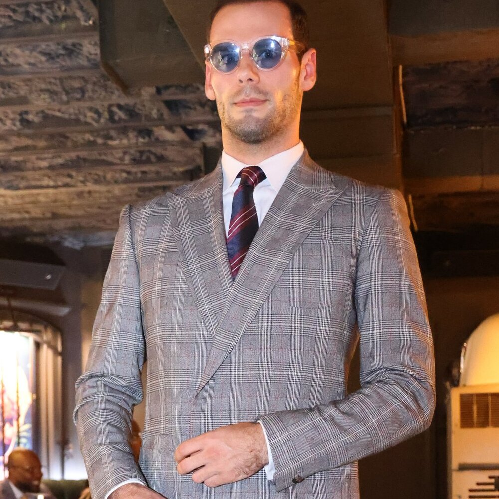 Single Hidden Button Closure Suit - image 1